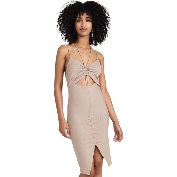 BB Dakota Women's Saltwater Dress | Muscle Tee Tie Dye Rayon Dress | French Terry Knit With Side Tie Belt - View #9
